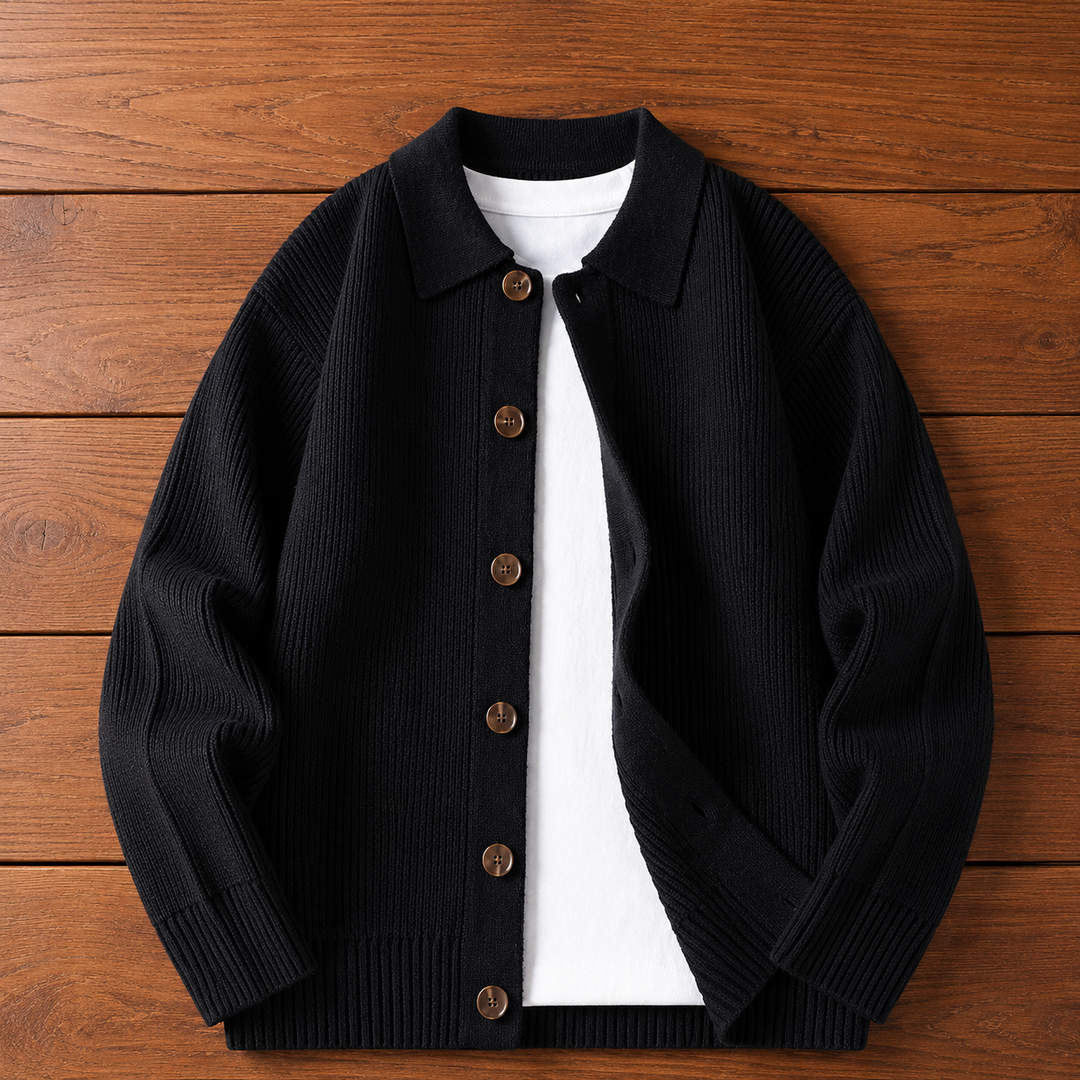 Button Knit Cardigan