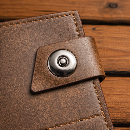 Classic Snap Closure Wallet