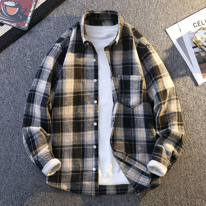 Classic Plaid Flannel Shirt