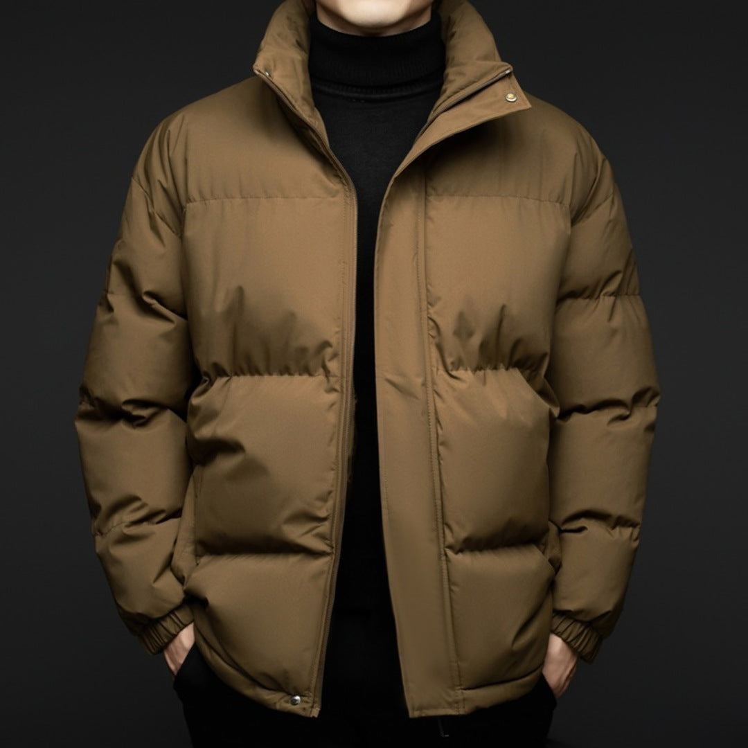 Luxury Mid-Length Cotton Coat