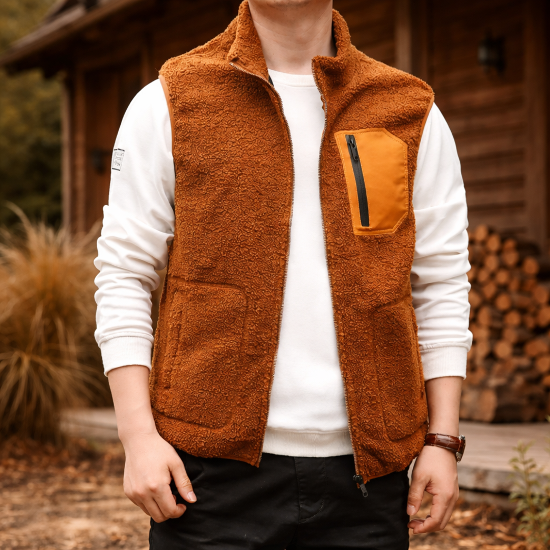 Modern Fleece Vest