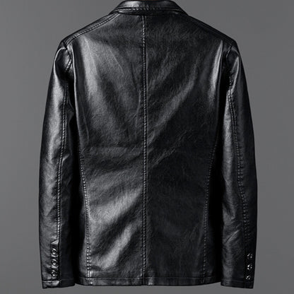 Luxurious Business Leather Jacket