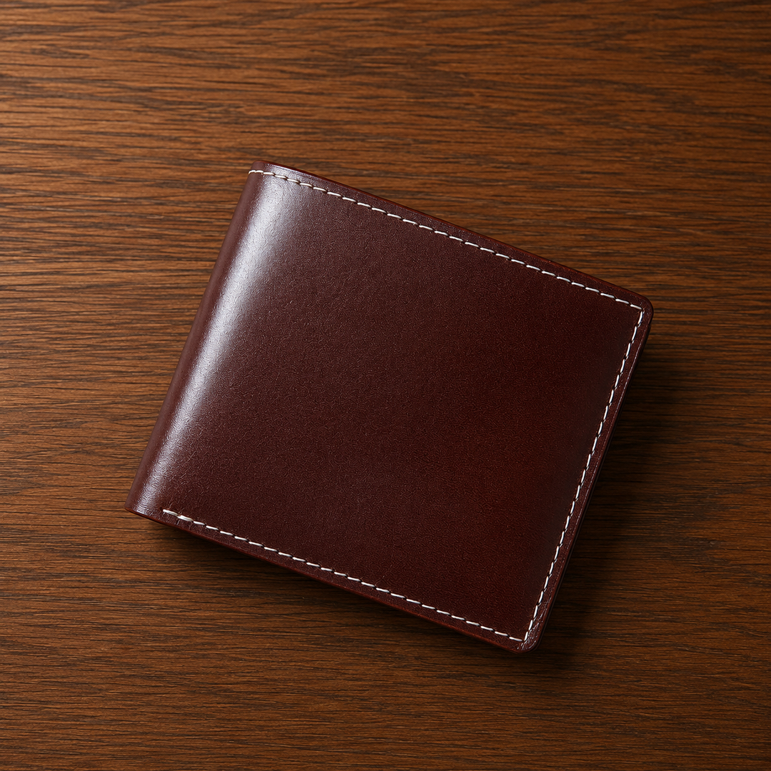 Vintage Leather Bifold Wallet