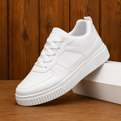 Platform Lace-Up Sneakers