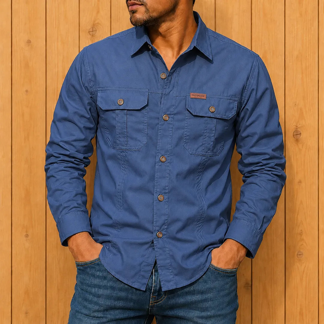 Utility Button-Up Shirt