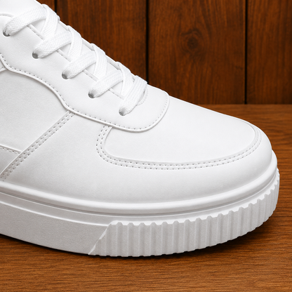 Platform Lace-Up Sneakers
