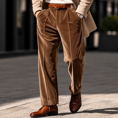 Velvet Business Trousers