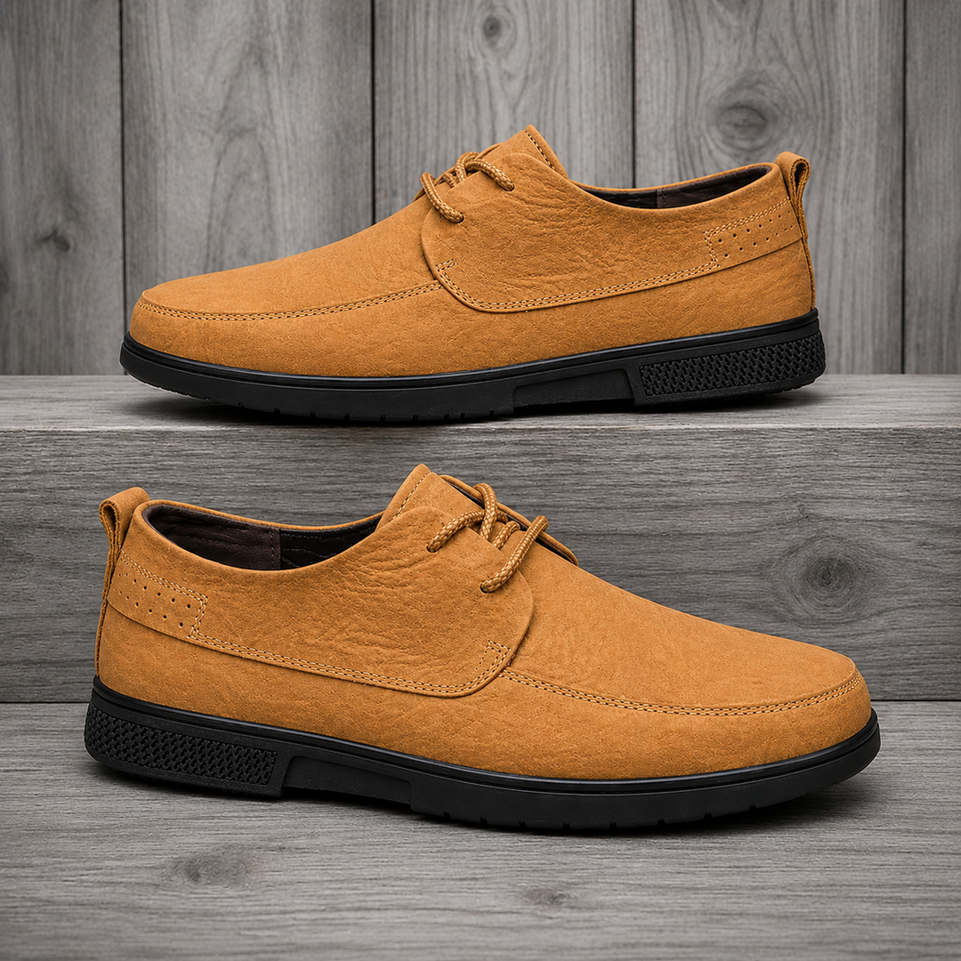 Classic Lace-Up Derby Shoes