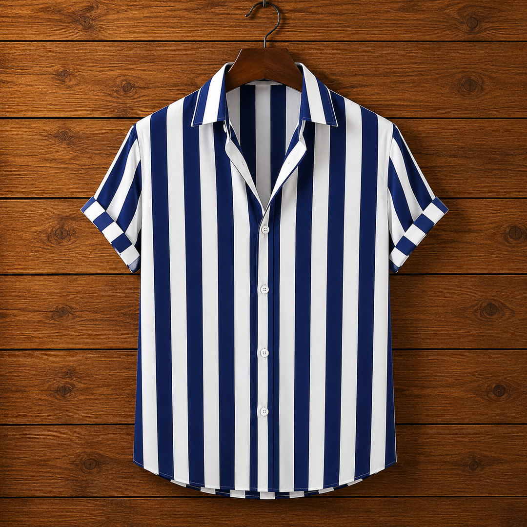 Striped Button Shirt