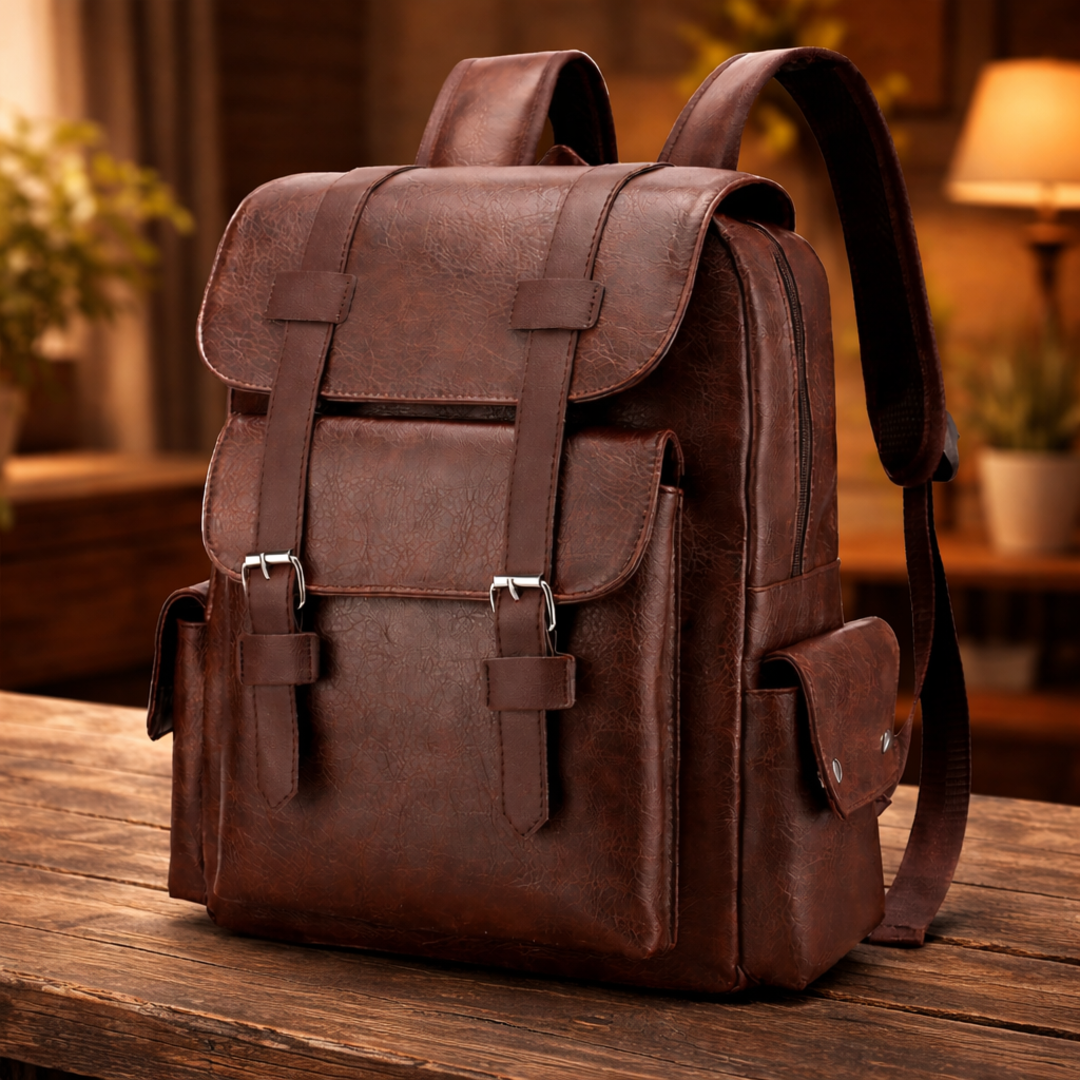 Authentic Leather Backpack