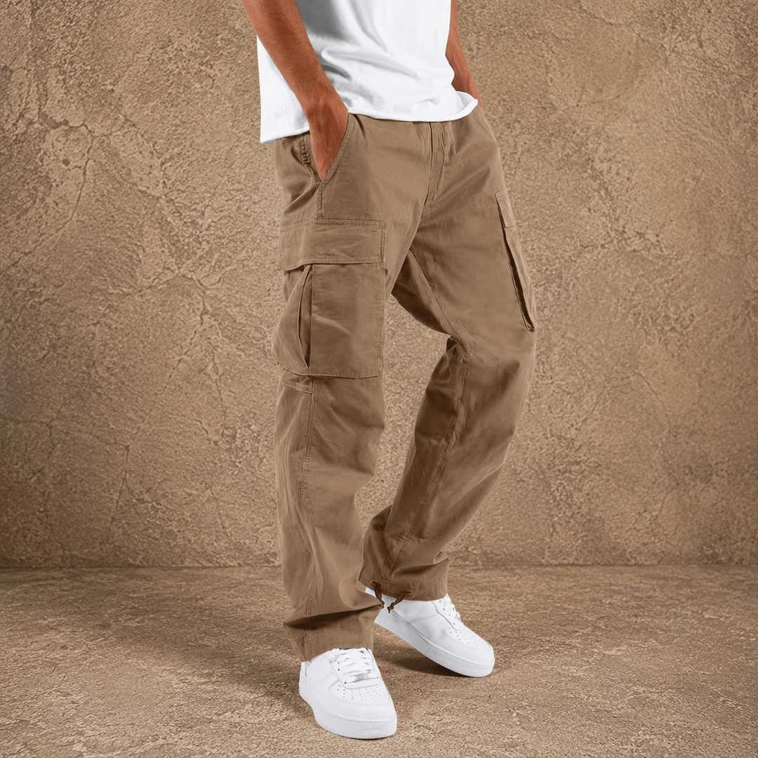 Straight Leg Cargo Pants