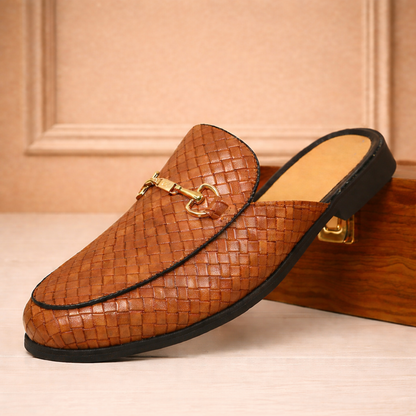 Woven Leather Loafer