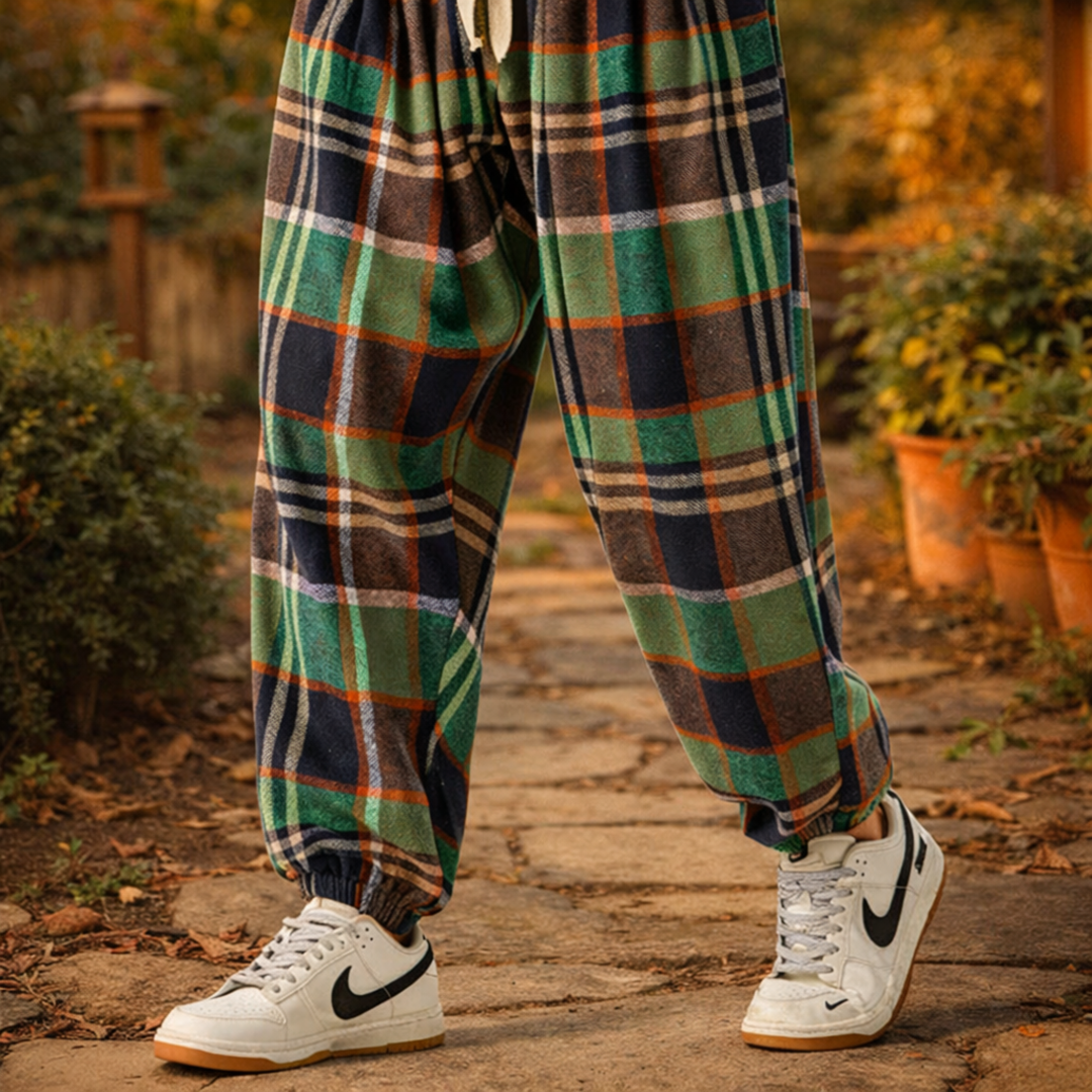 Plaid Comfort Pants