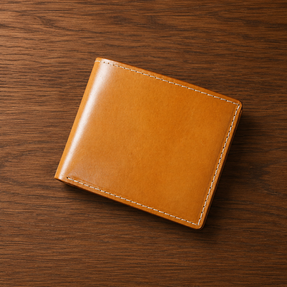 Vintage Leather Bifold Wallet