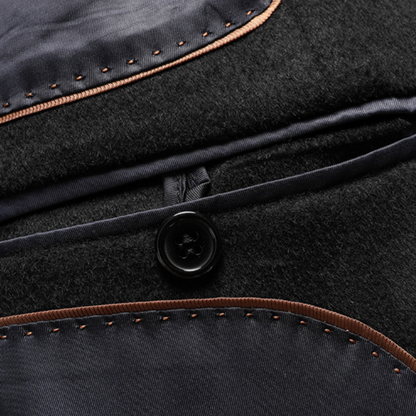 LUXURY SILK WOOL BLAZER