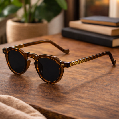 Retro Round Sunglasses