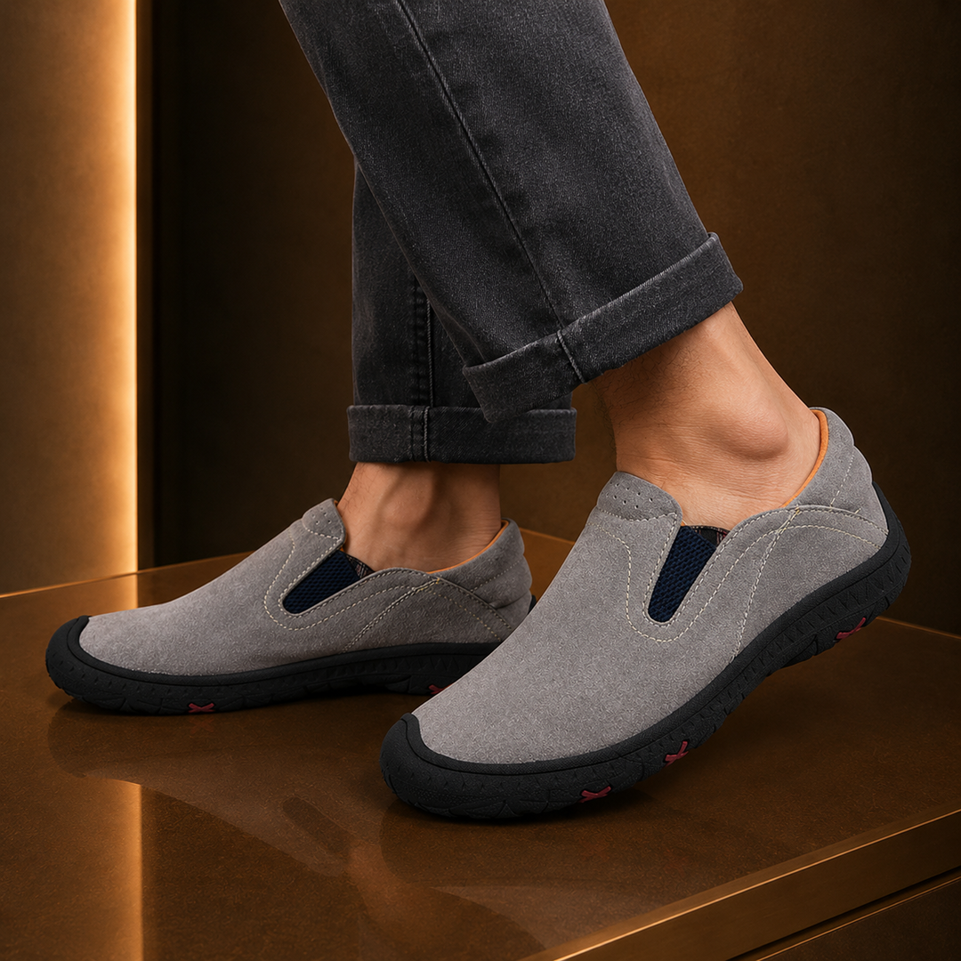 Suede Casual Slip-Ons