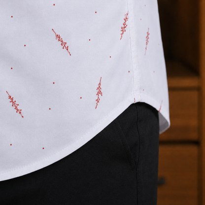 Collared Button-Up Shirt