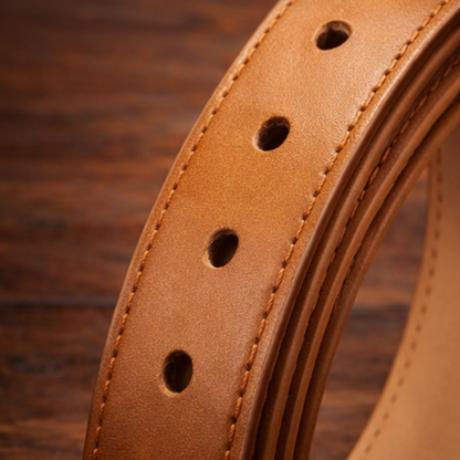 Woven Leather Belt