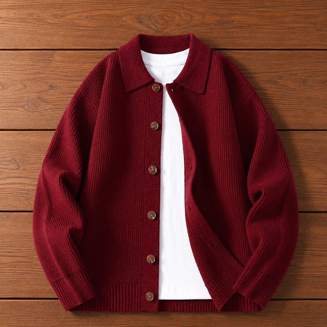 Button Knit Cardigan