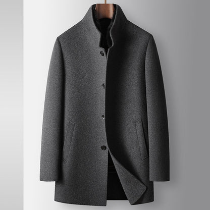 Refined Wool Mink Coat