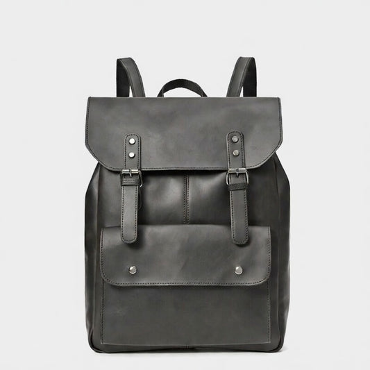 Retro Leather Backpack