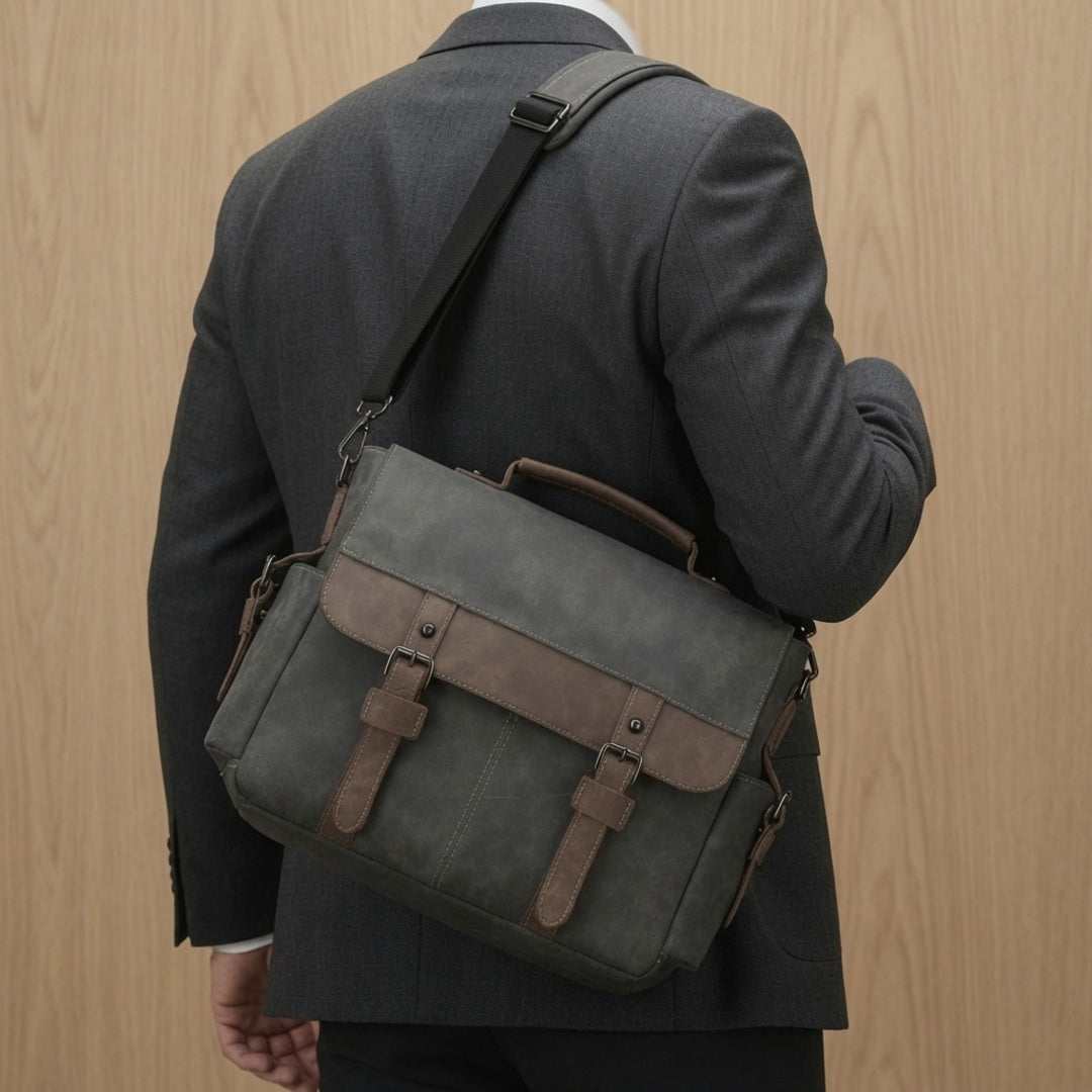 Canvas Messenger Bag