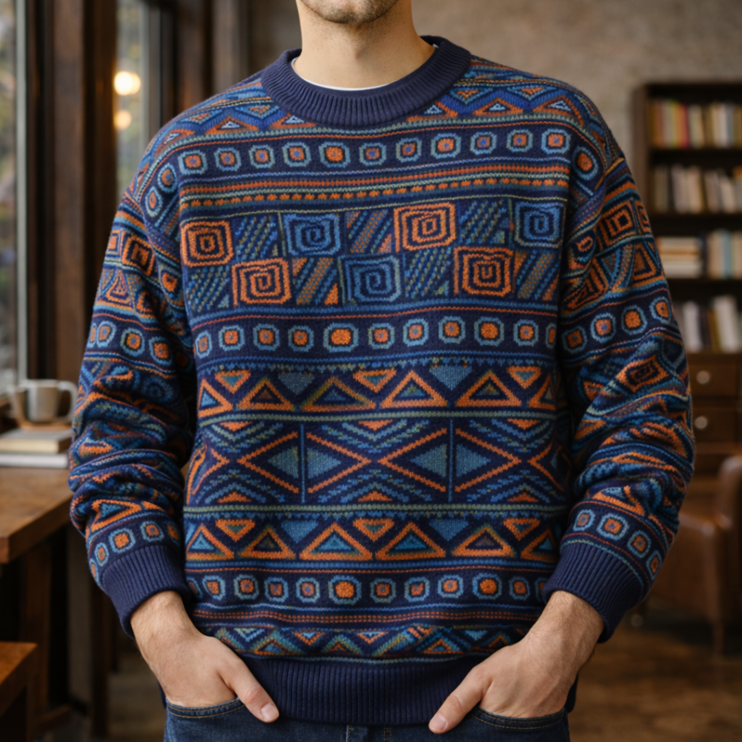 Knitted Crewneck Sweater