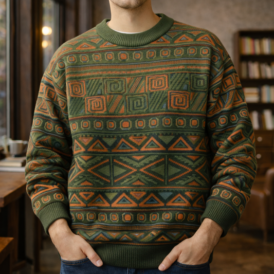 Knitted Crewneck Sweater