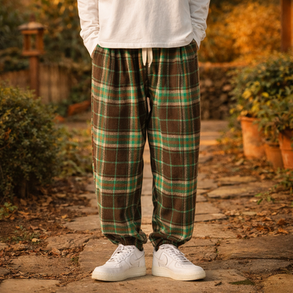 Plaid Comfort Pants