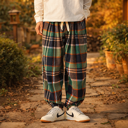 Plaid Comfort Pants