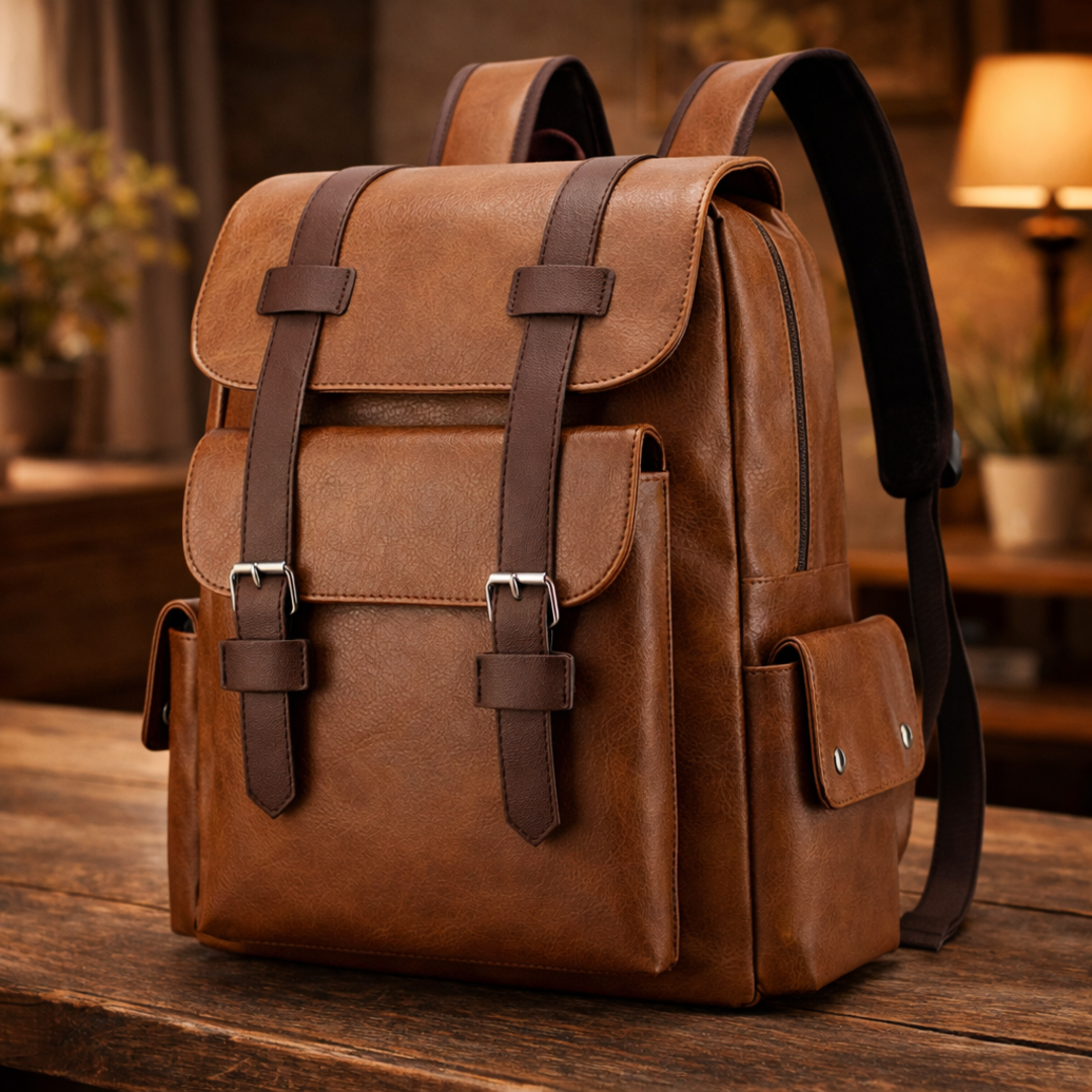 Authentic Leather Backpack