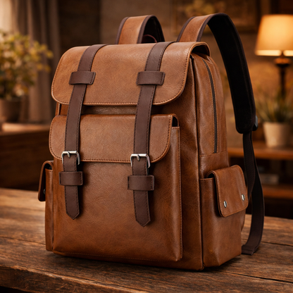 Authentic Leather Backpack