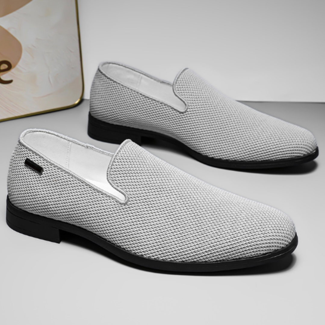 Breathable Knit Loafers