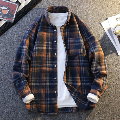 Classic Plaid Flannel Shirt