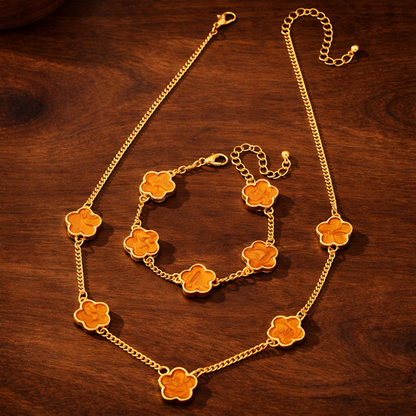 Clover Jewelry Set