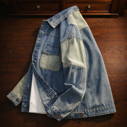 Patchwork Denim Jacket