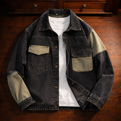 Patchwork Denim Jacket