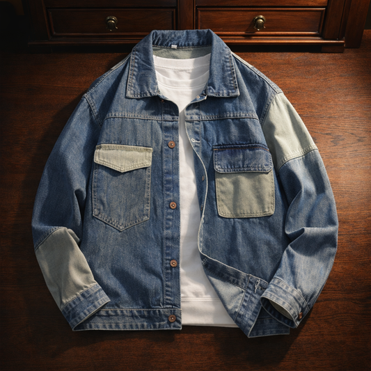 Patchwork Denim Jacket