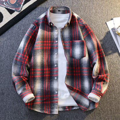 Classic Plaid Flannel Shirt