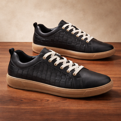 Crocodile Detail Sneakers