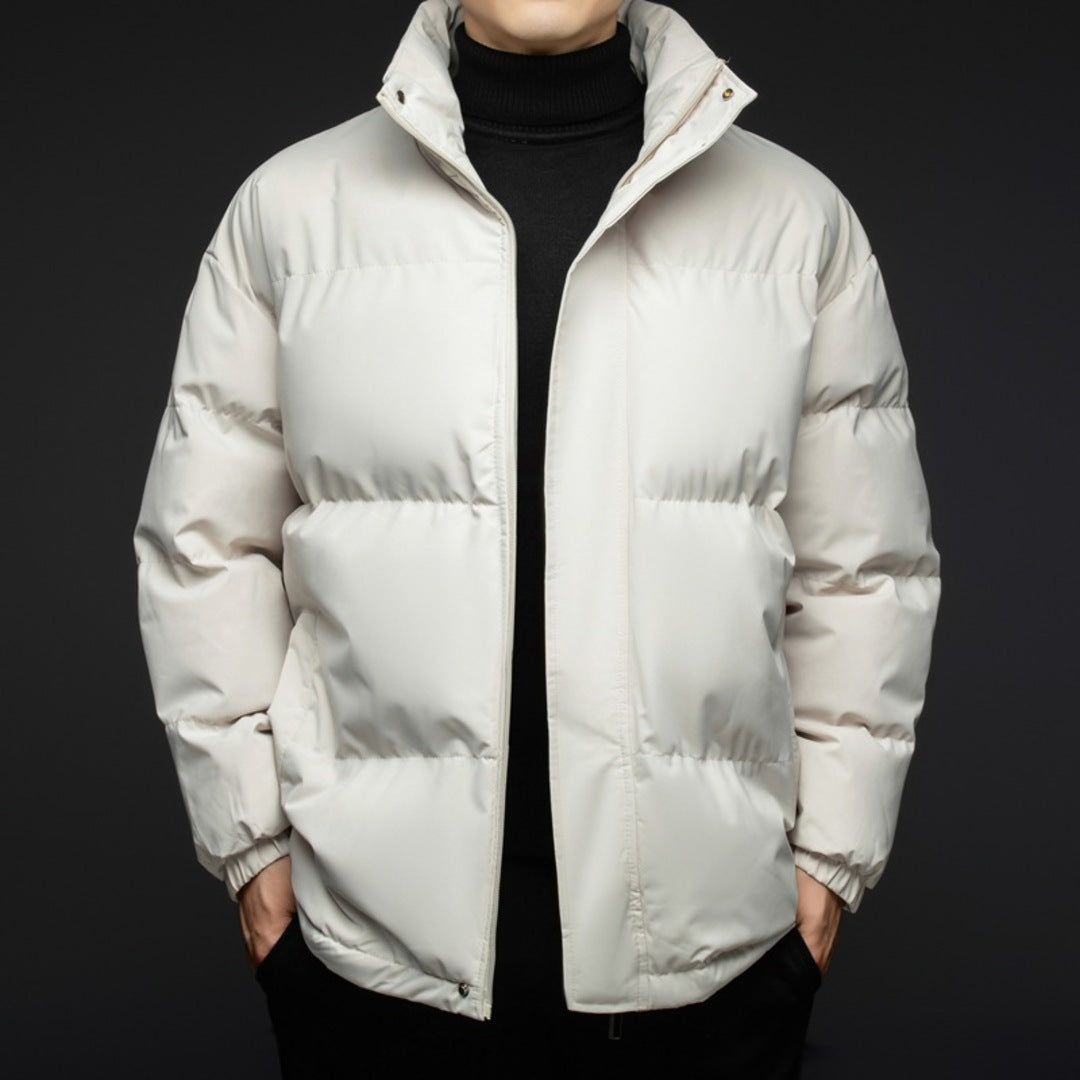 Luxury Mid-Length Cotton Coat